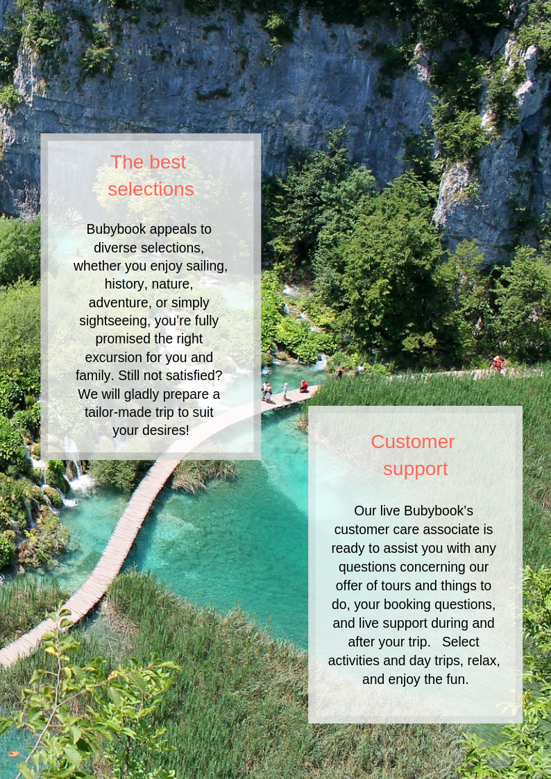 visit Croatia with Bubybook